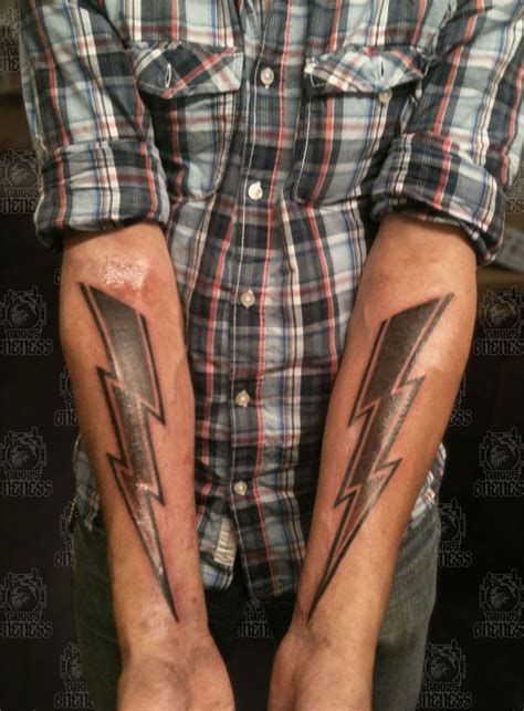 lightning bolt tattoo